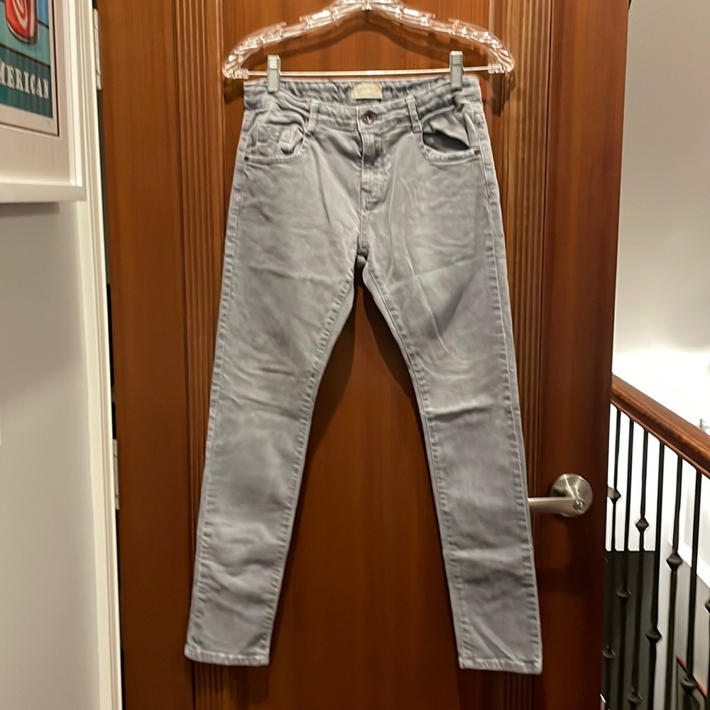 Zara Boys grey skinny jeans. Size 11/12